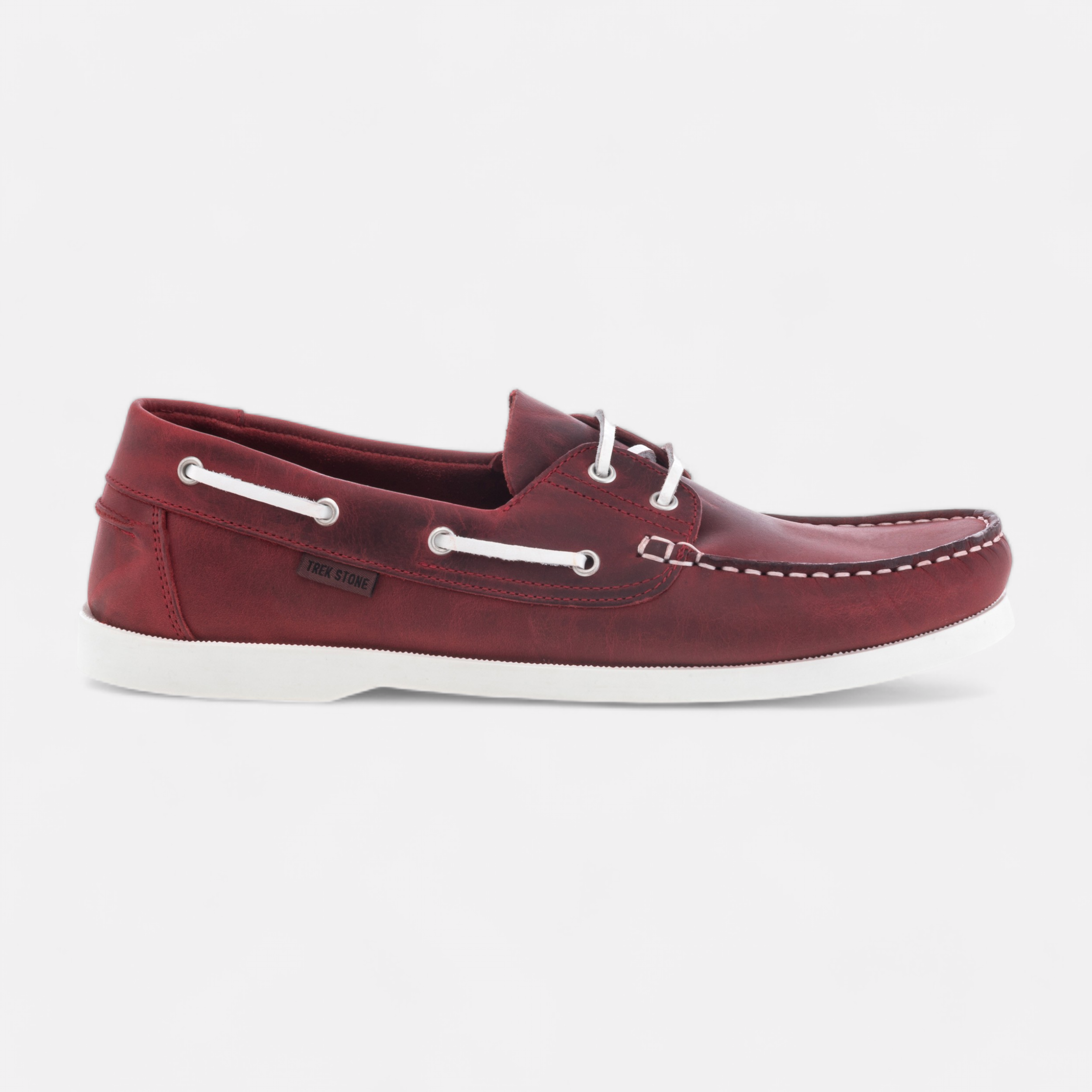 Chaussure bateau rouge homme best sale