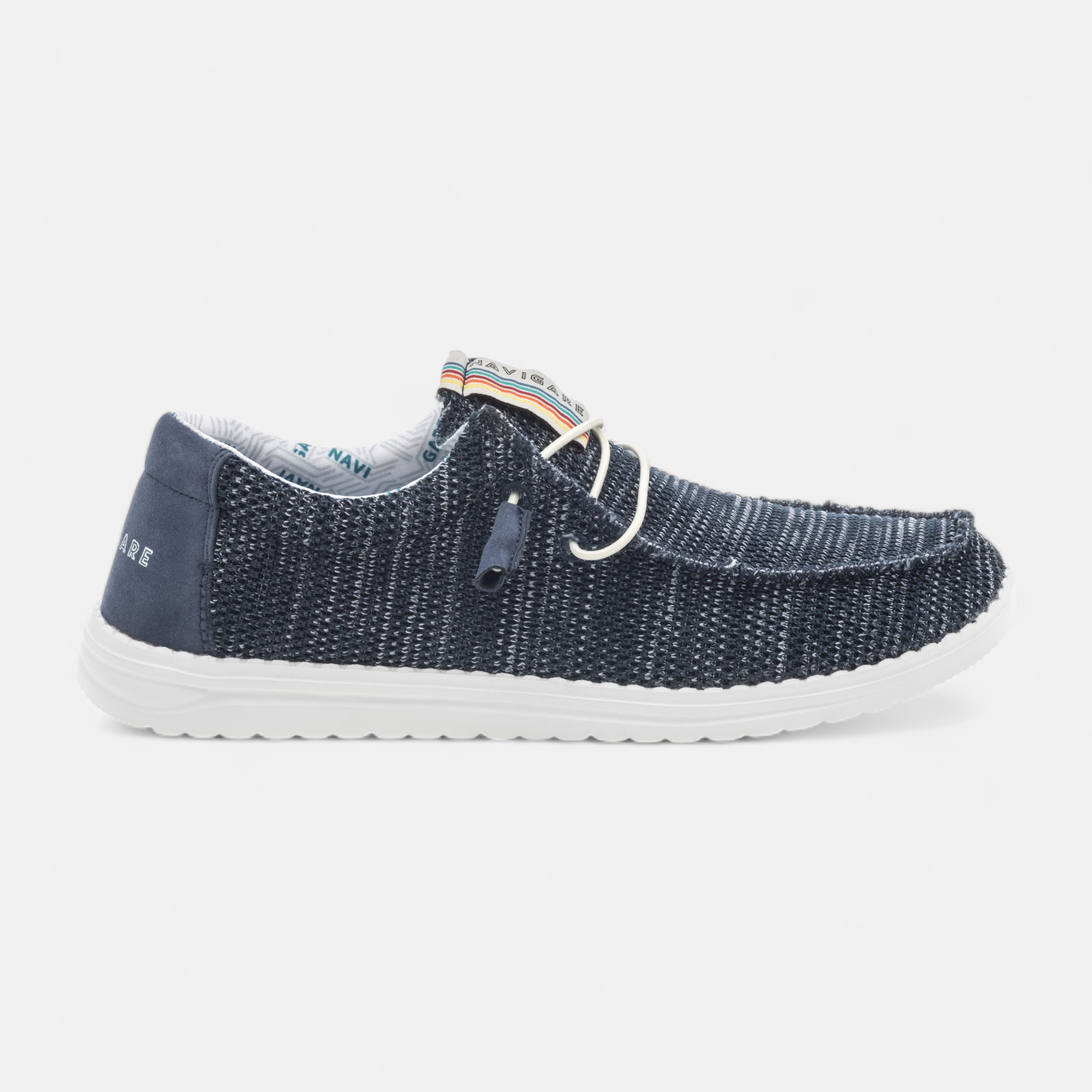 Navy blue trainers mens fashion