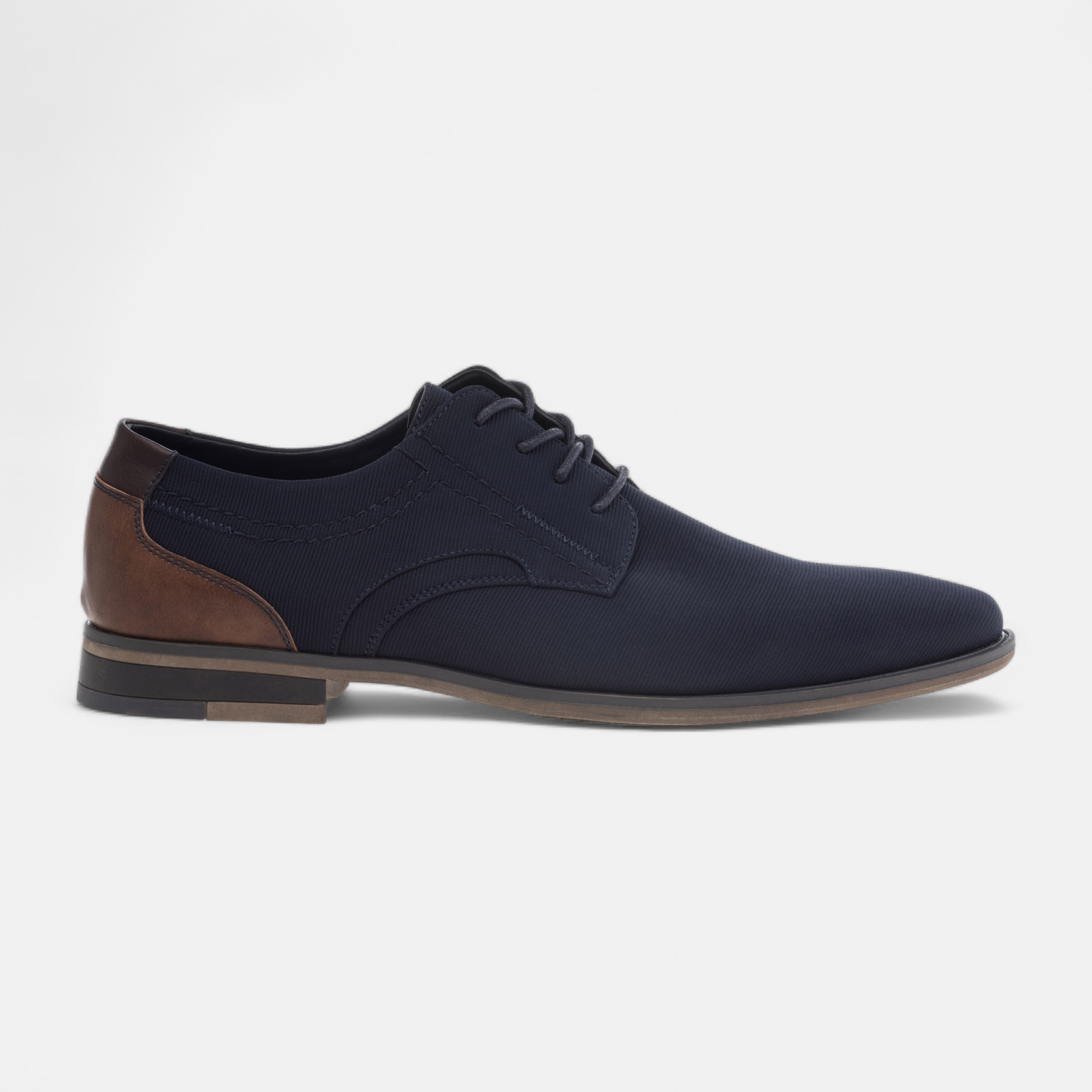 Derbies fashion homme bleu