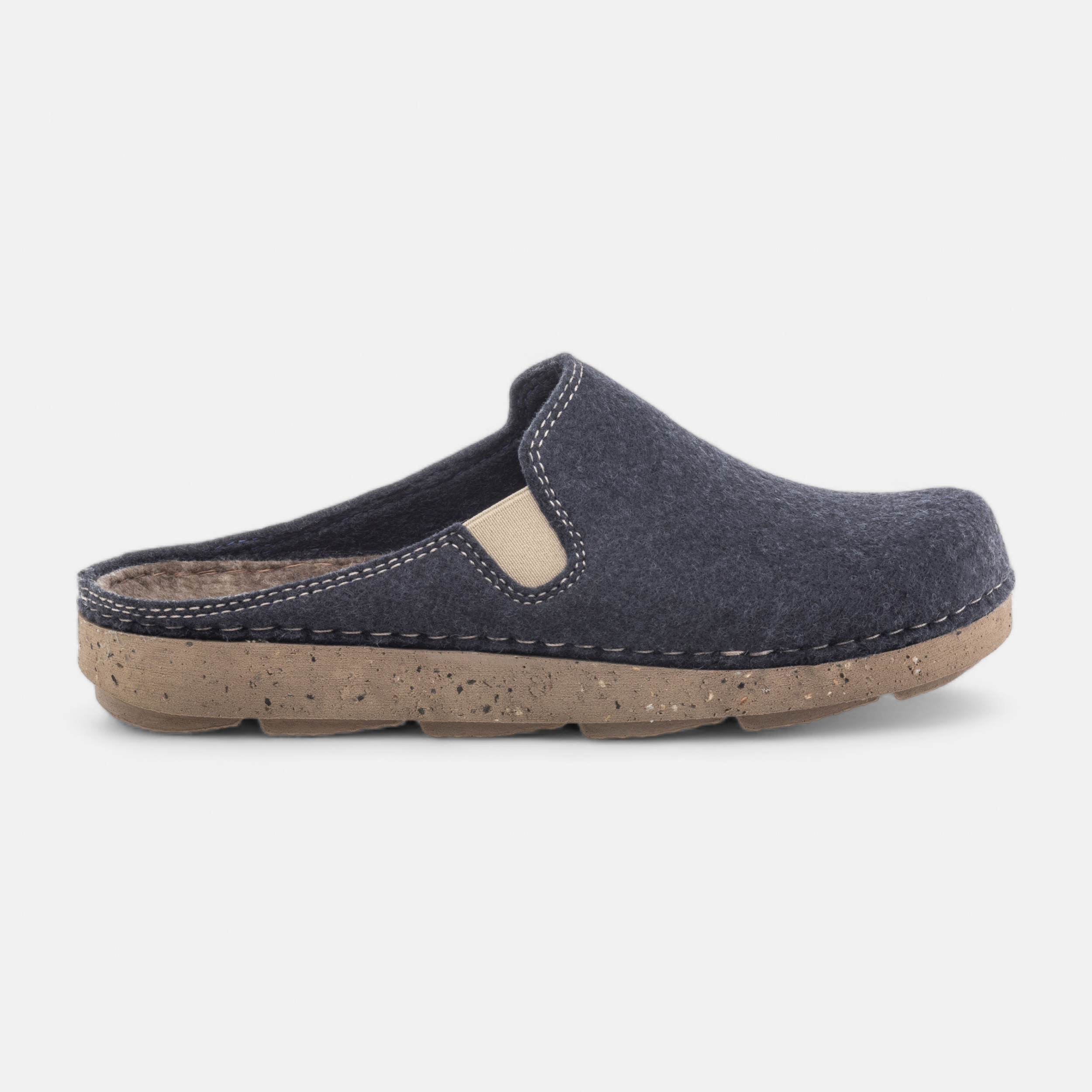 Pantoufles mules Homme bleu marine France FR