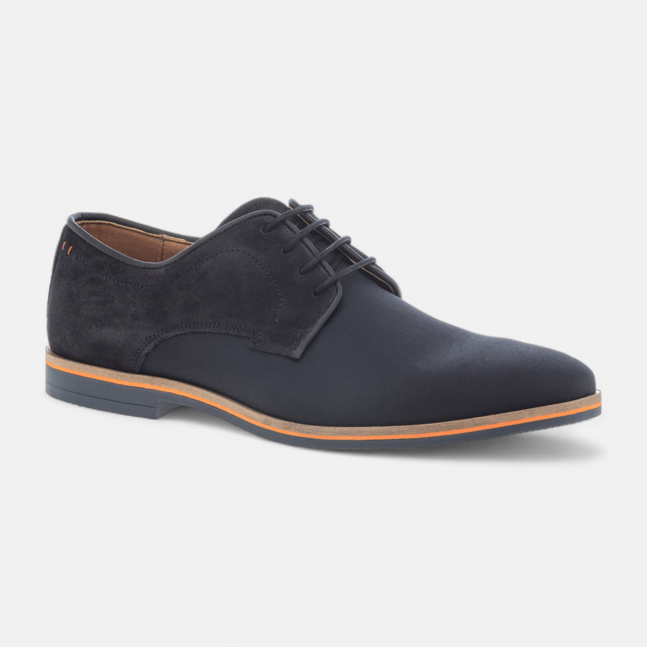 Derbies Homme en cuir bleu marine France FR