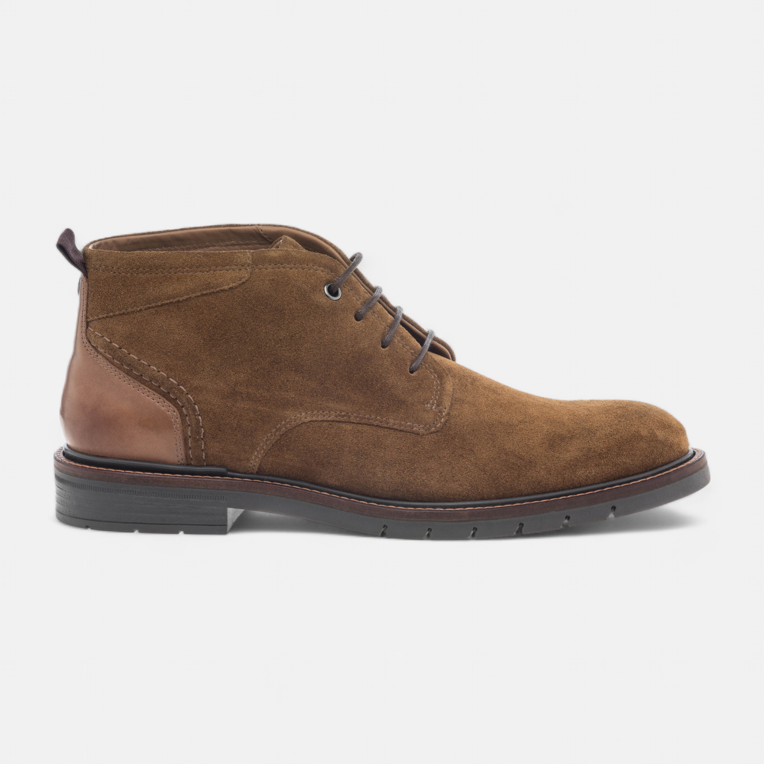 Bottines Homme en cuir camel France FR