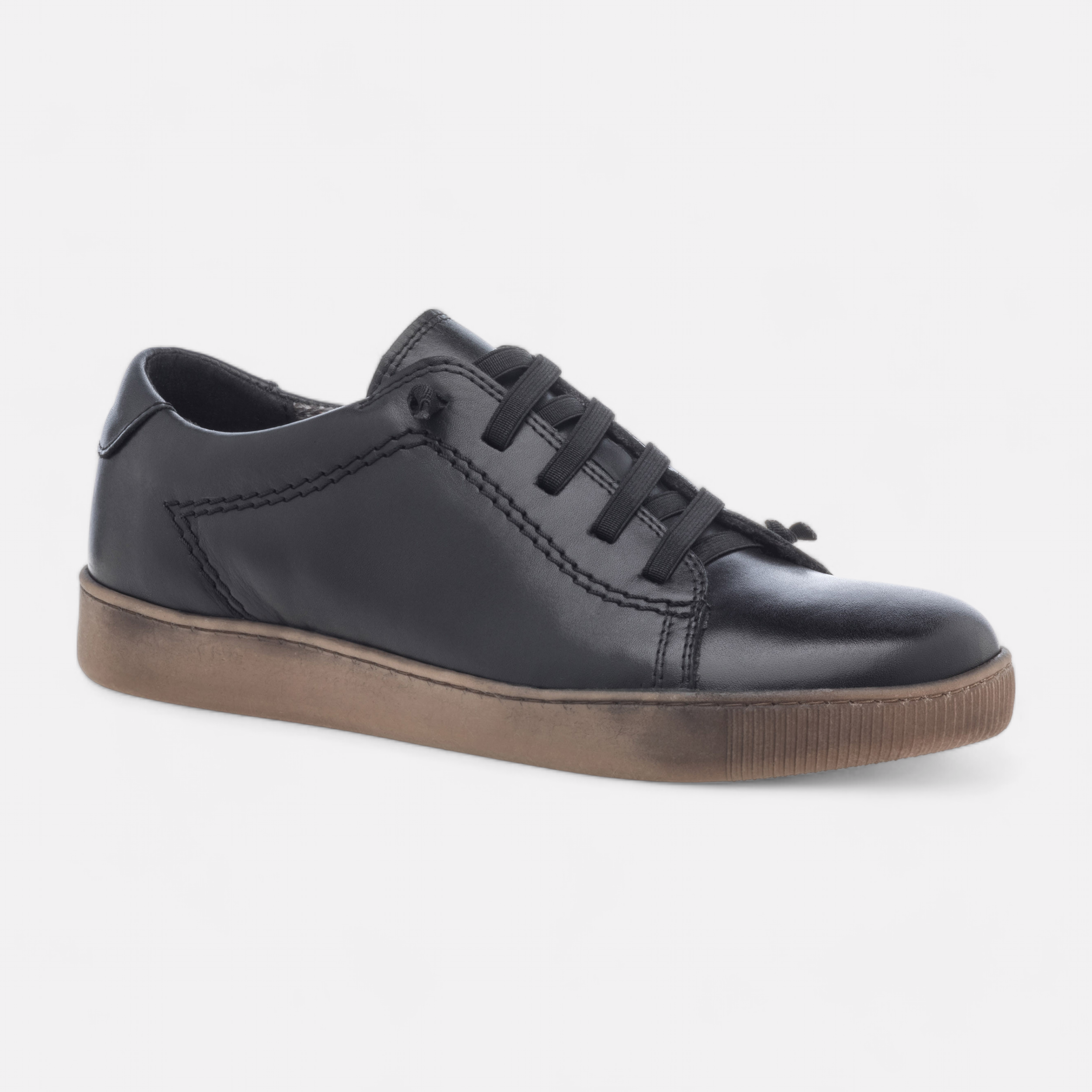 All black smart trainers mens on sale