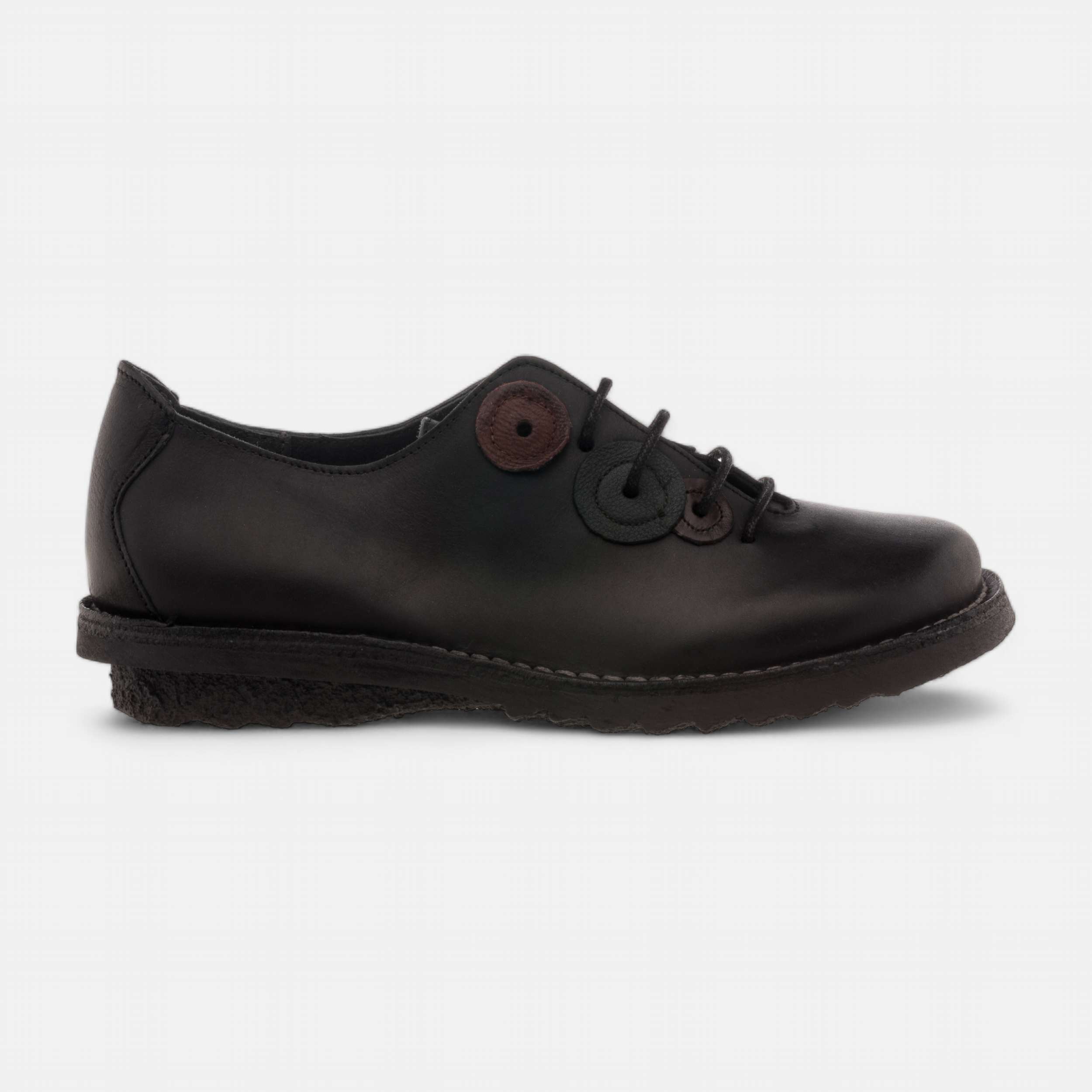 Derbies Femme en cuir noir France FR