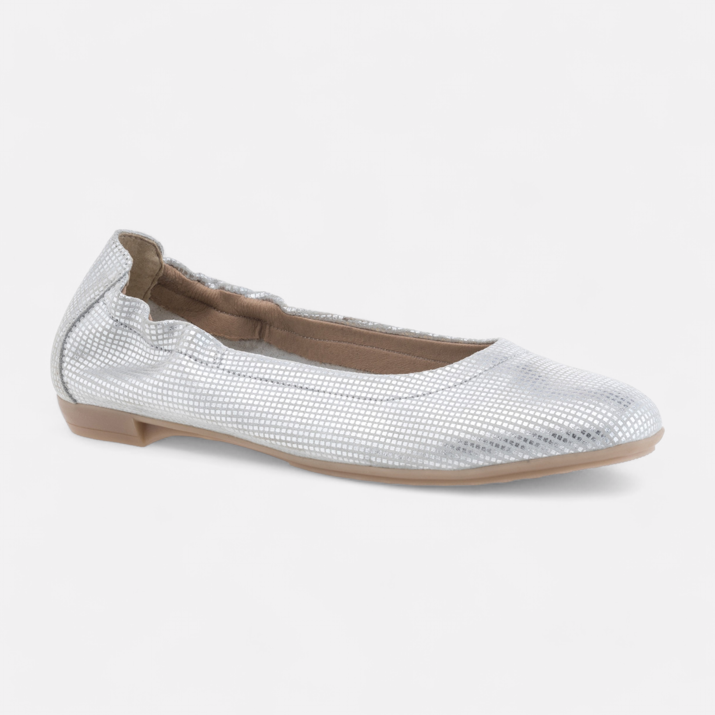 Ballerine cuir blanche femme online