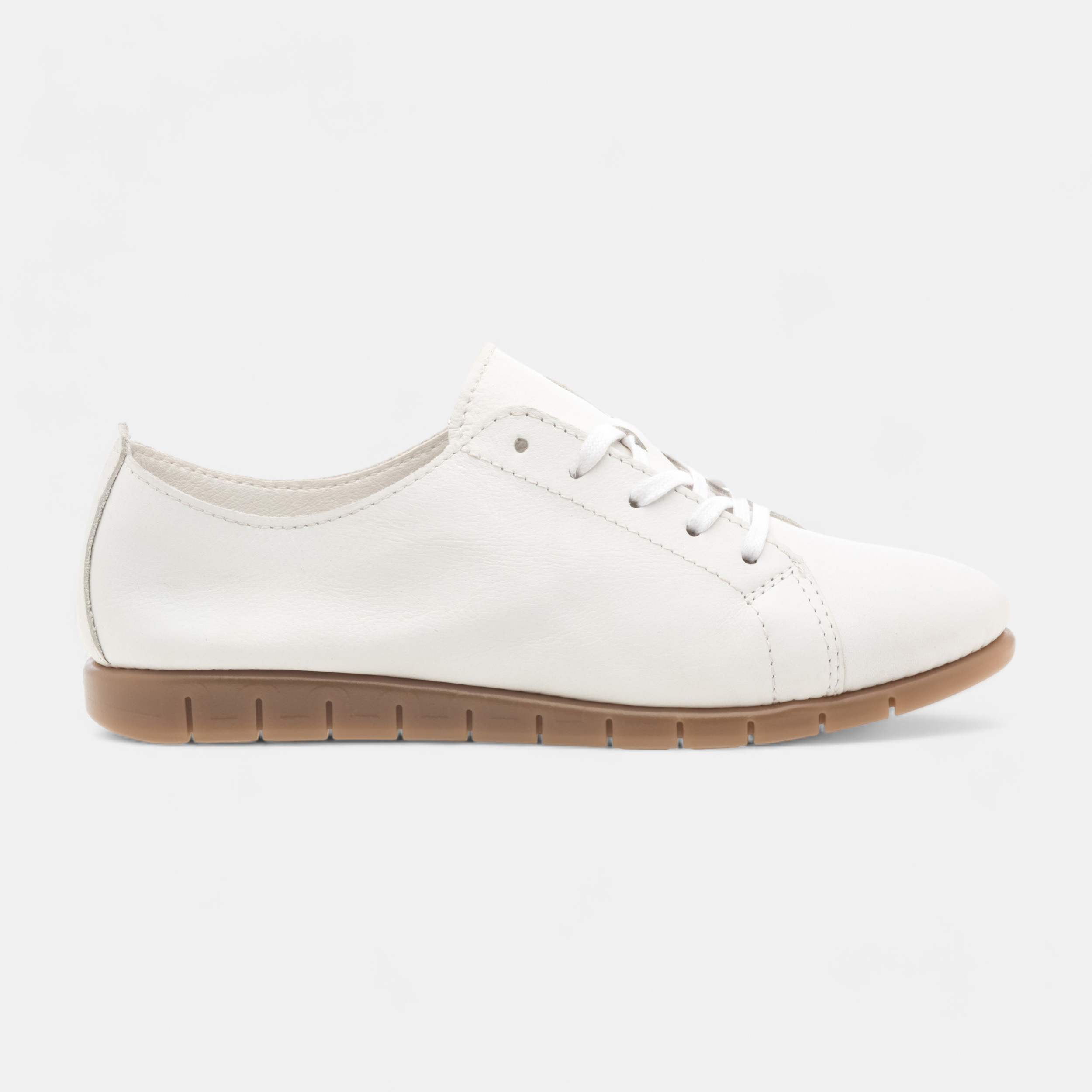 Baskets basses Femme en cuir blanc France FR