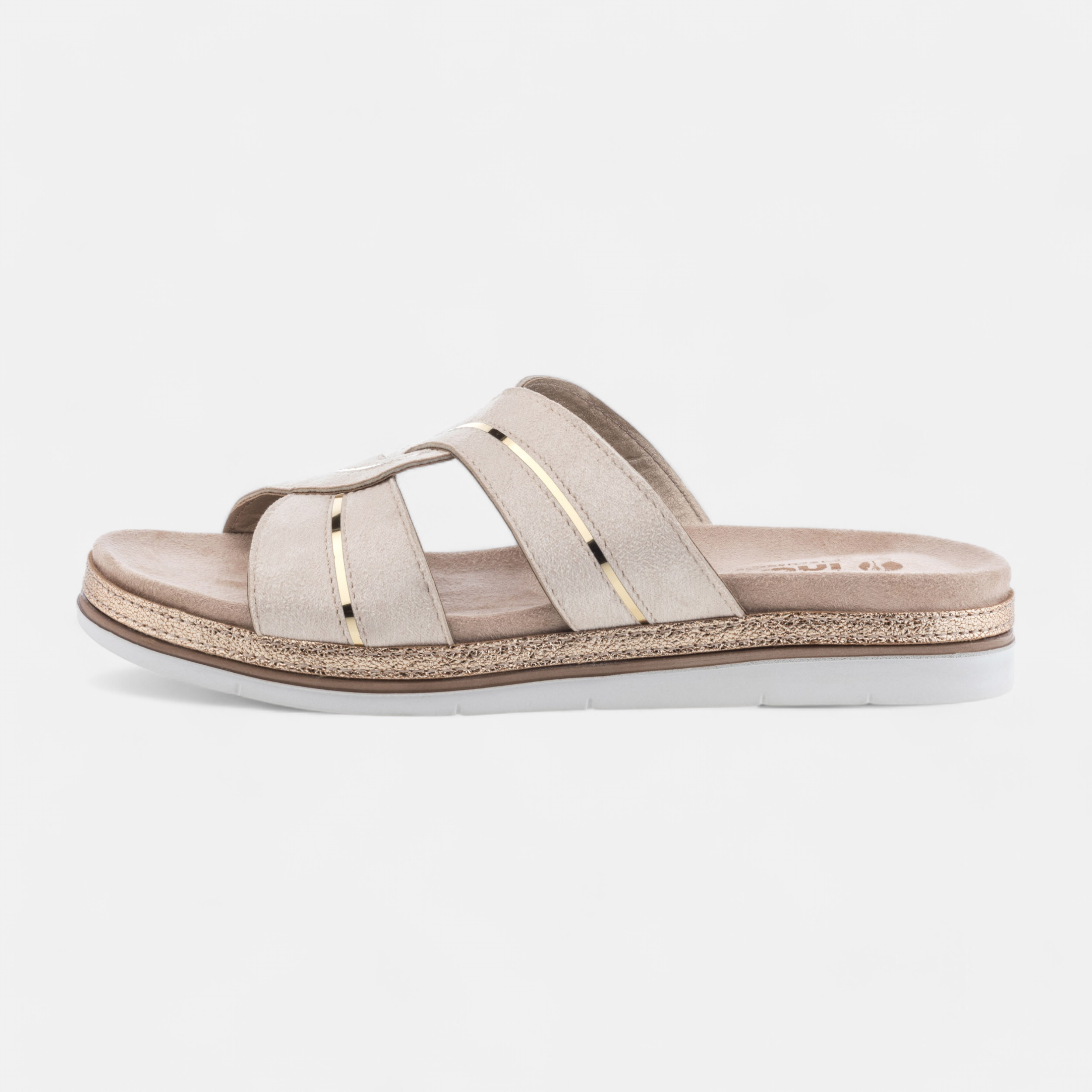 Mules femme beige online