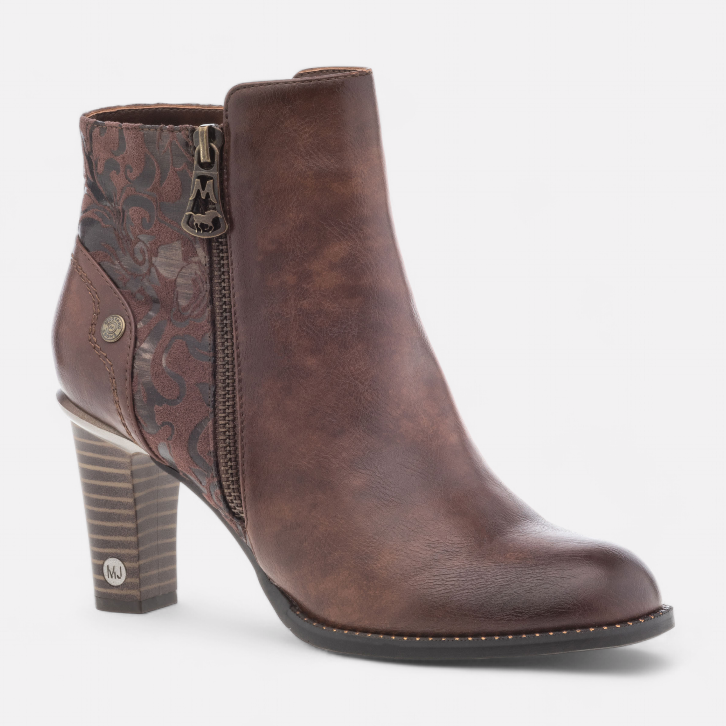 Bottines mustang marron on sale