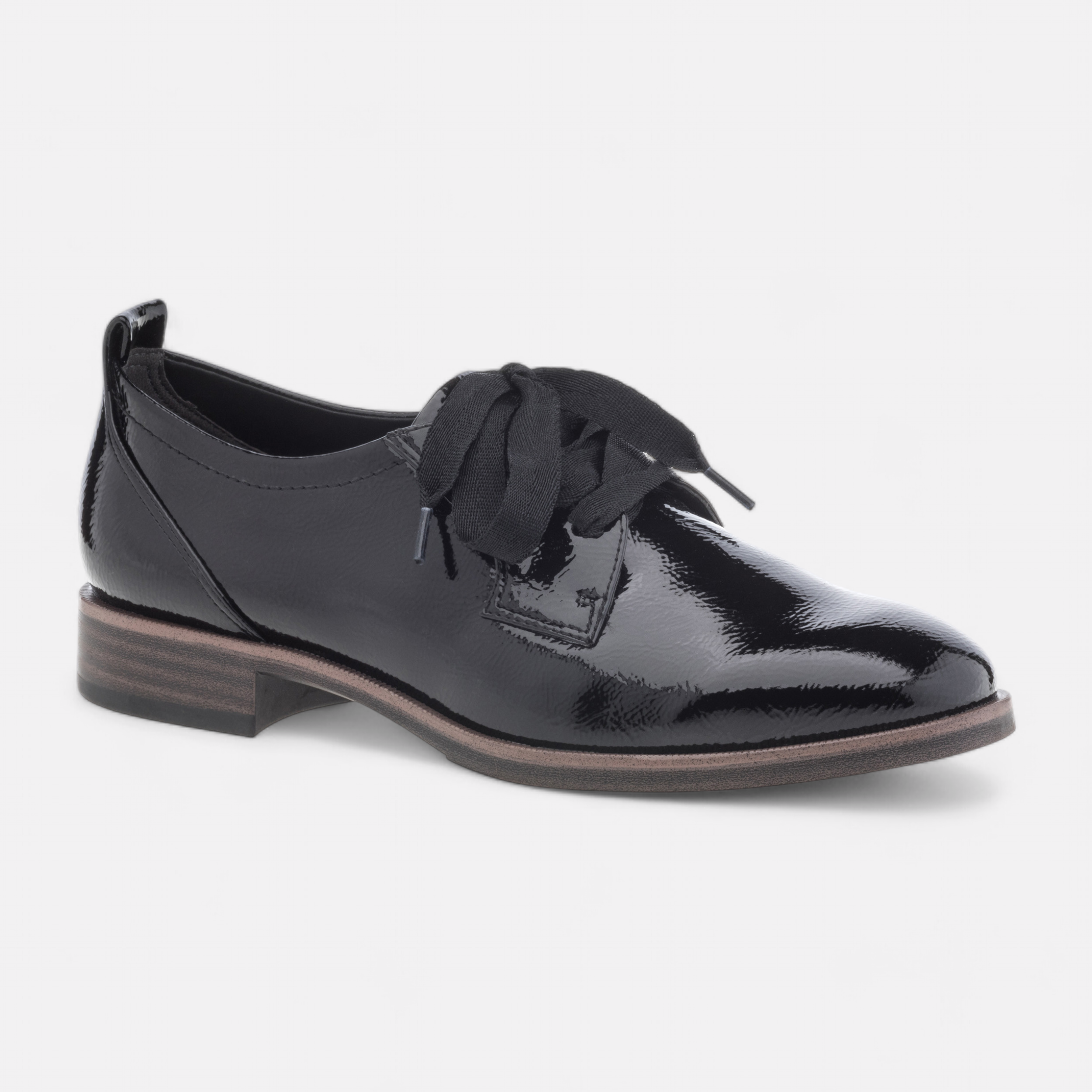 Derbies Femme noir vernis France FR