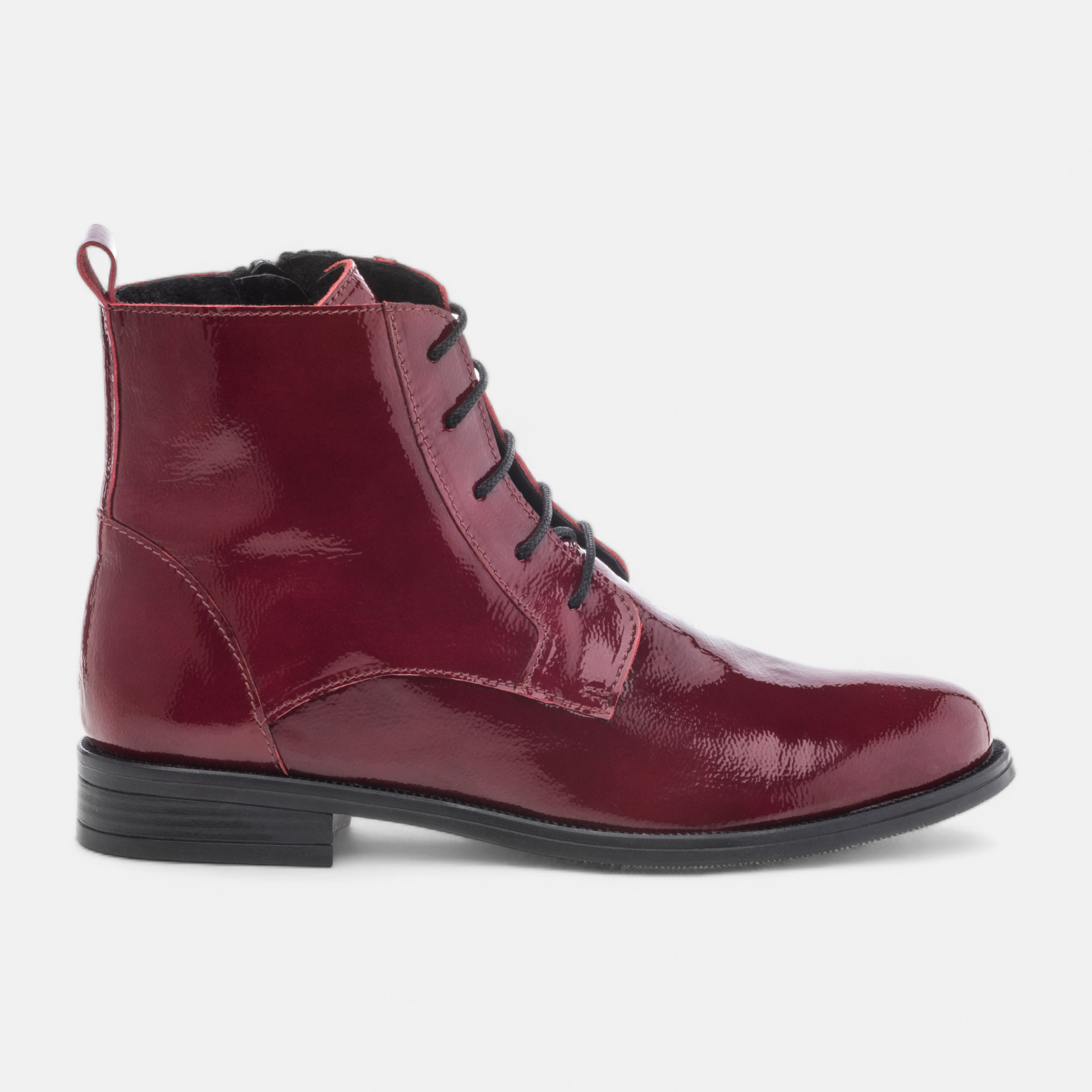 Bottines femme rouge besson online