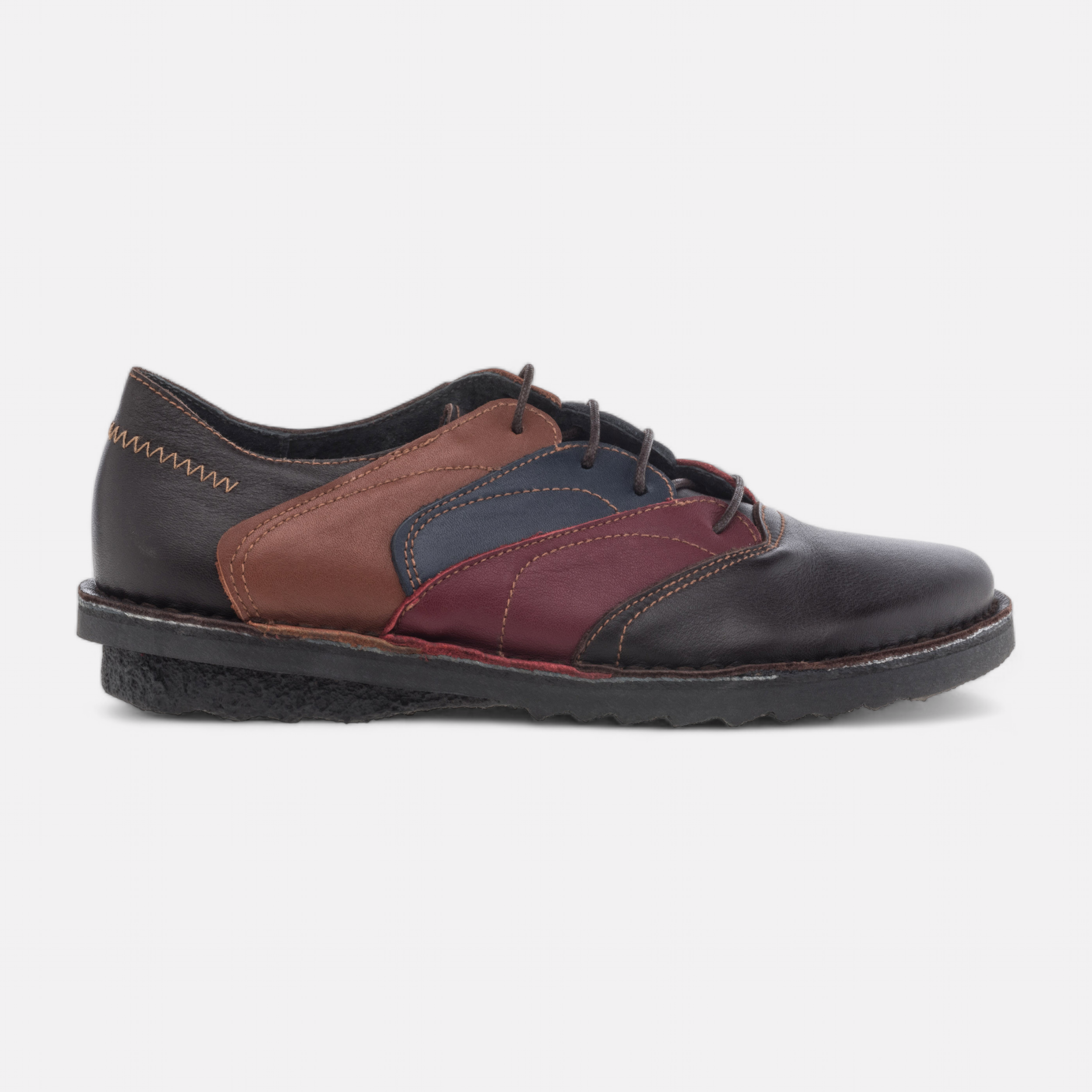 Derbies Femme en cuir marron France FR