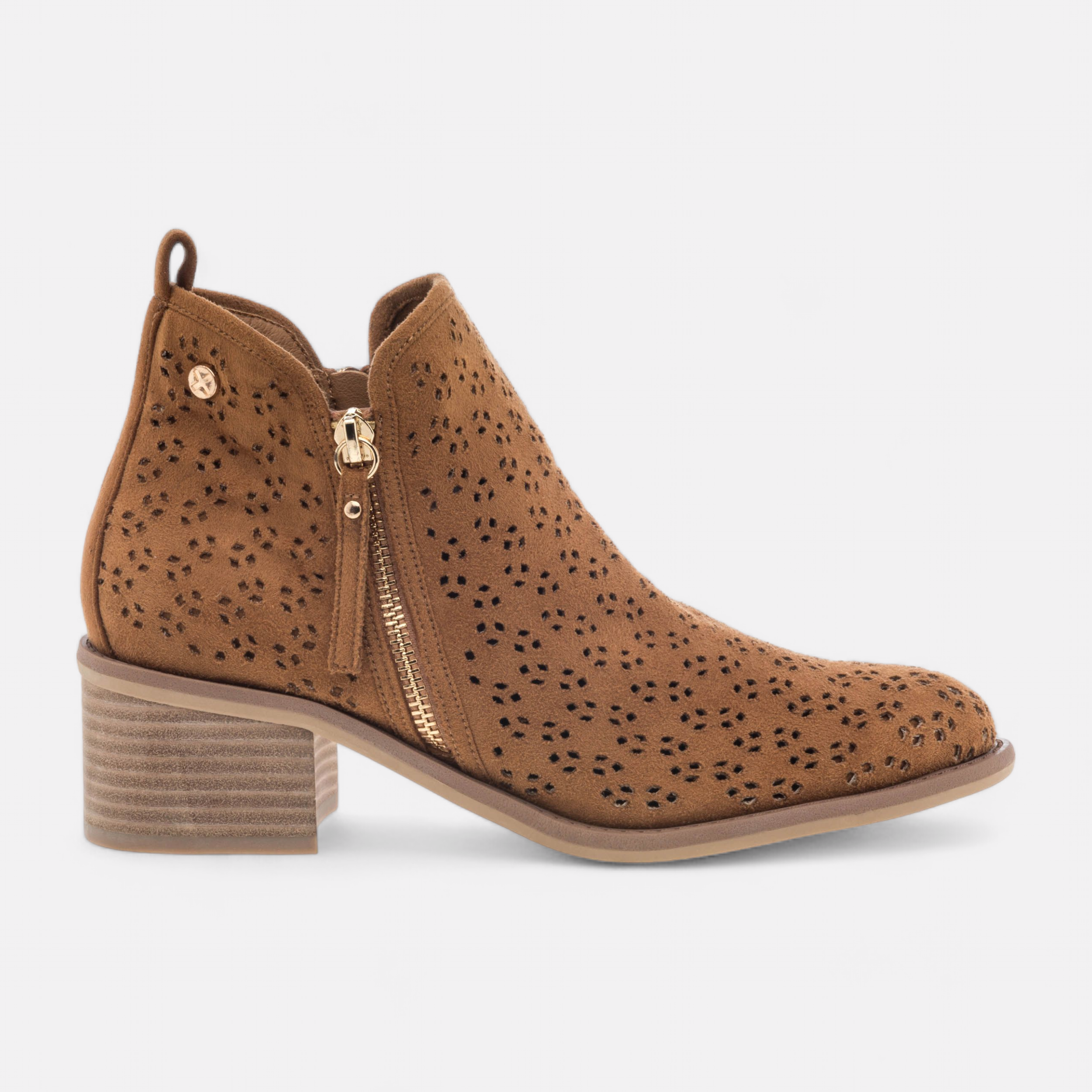 Bottines femme talon camel on sale