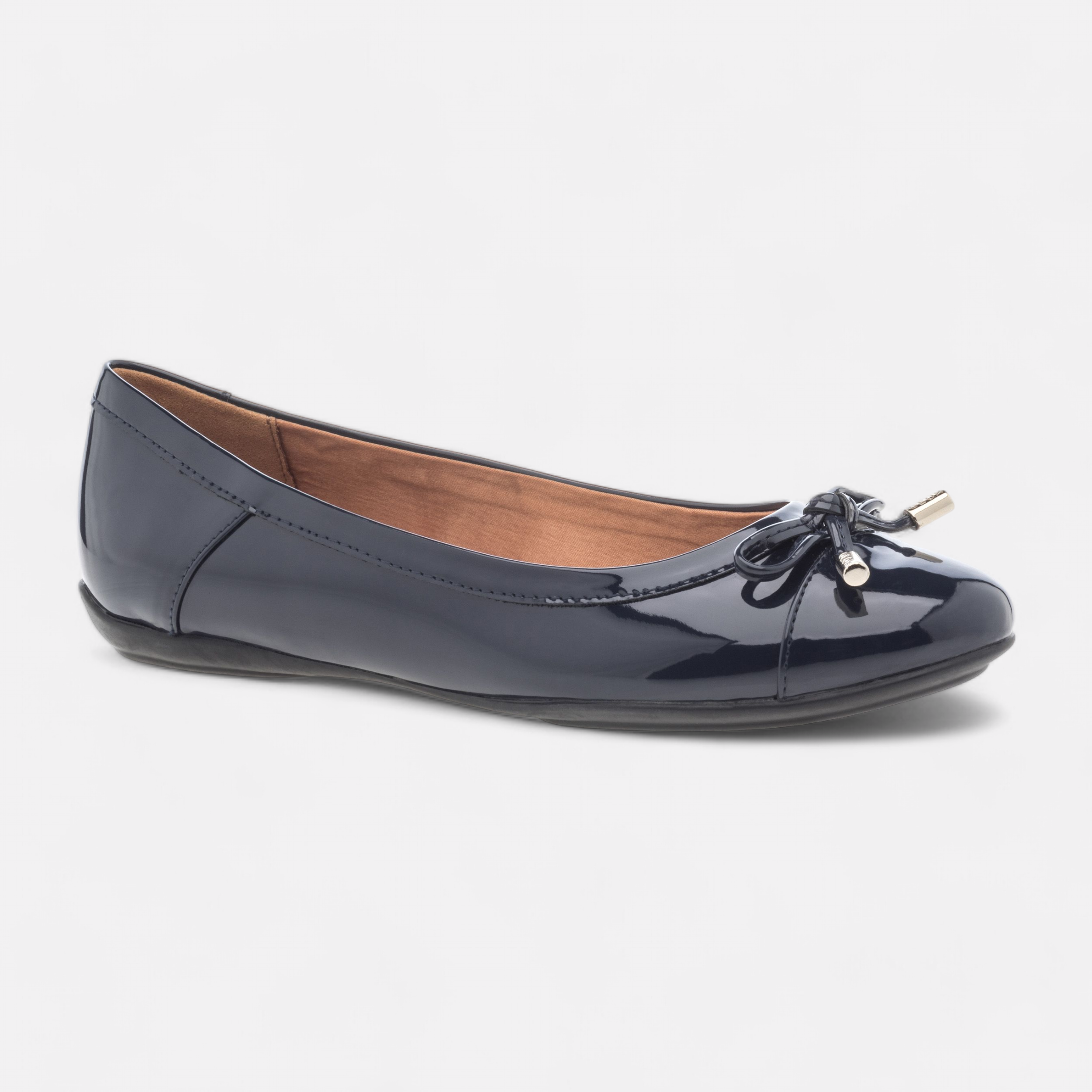 Ballerine femme cuir bleu marine online