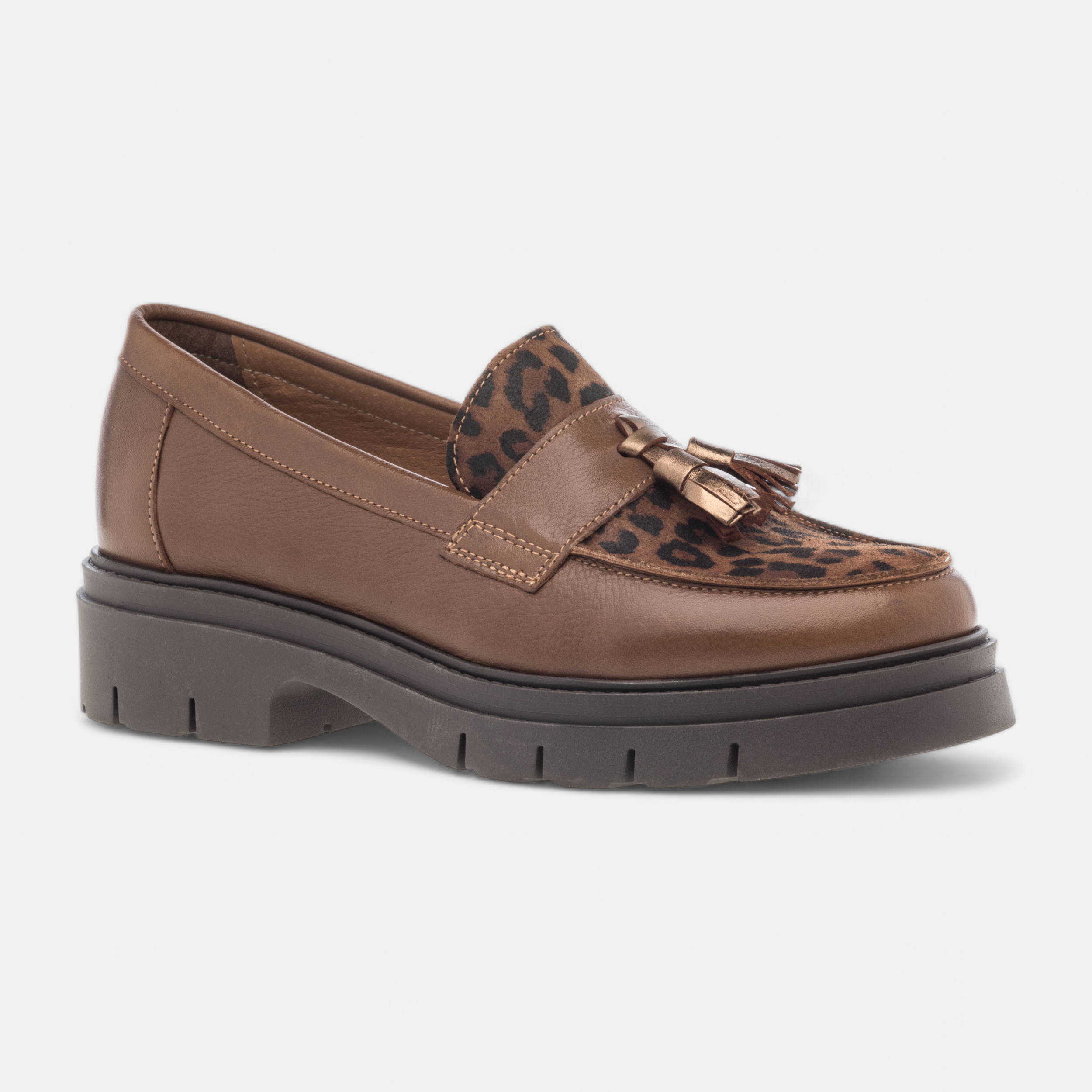 Mocassin camel femme on sale