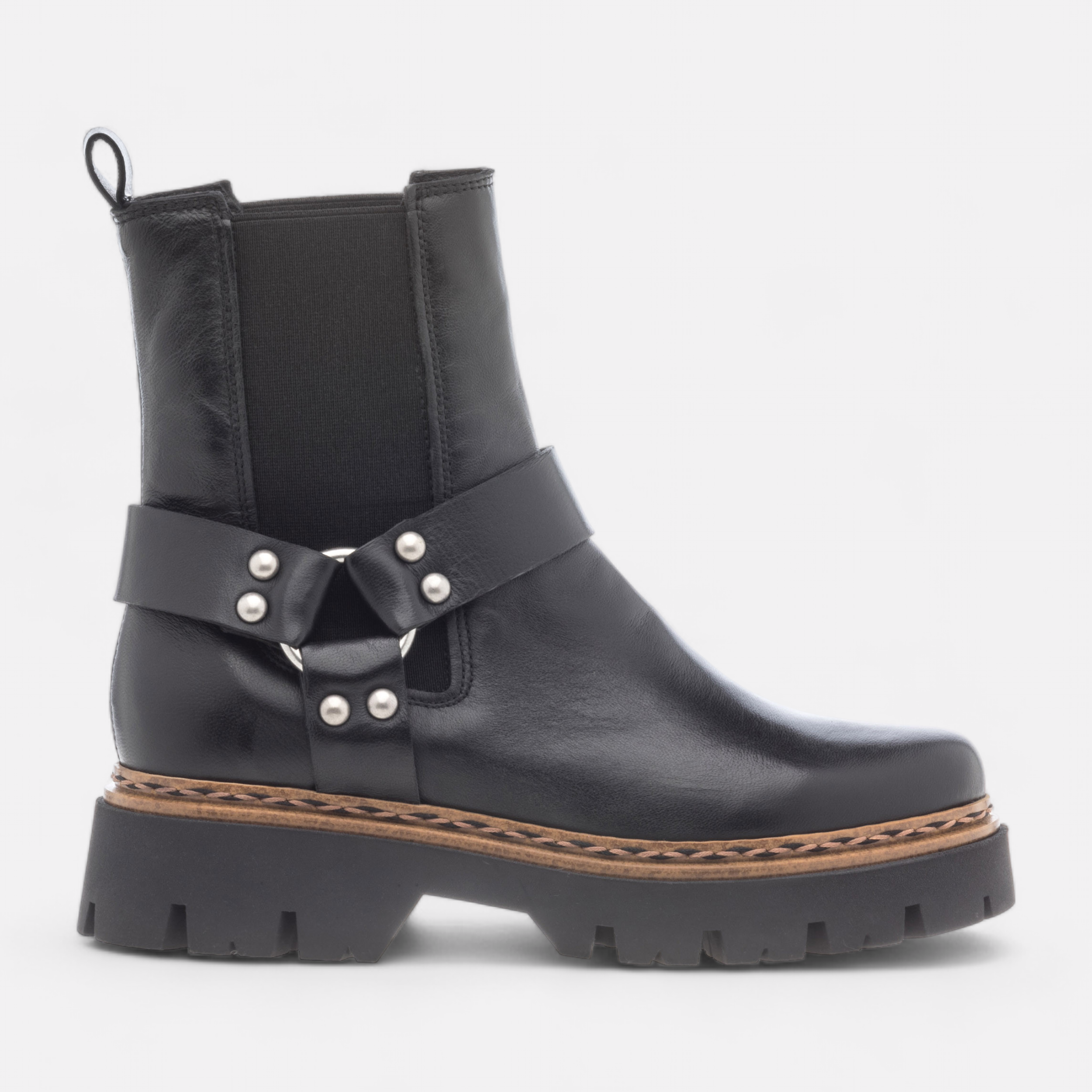 Boots mjus noir on sale