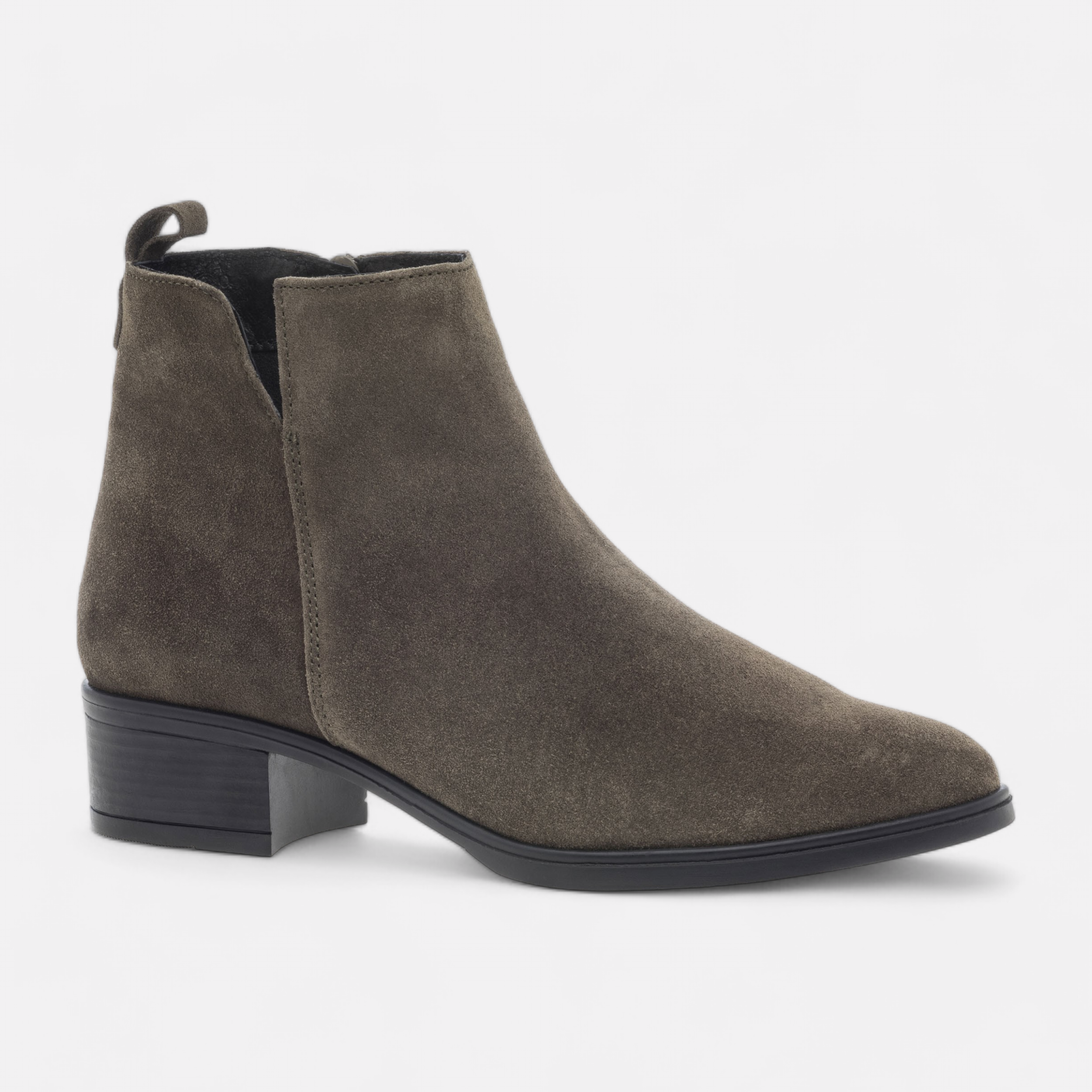 Bottines femme kaki online