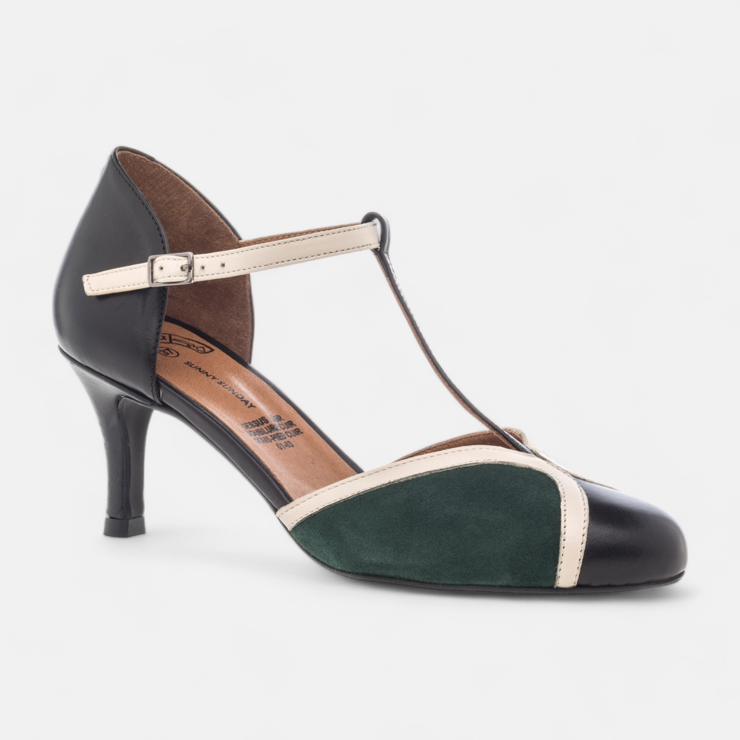 Escarpin ouvert vert online