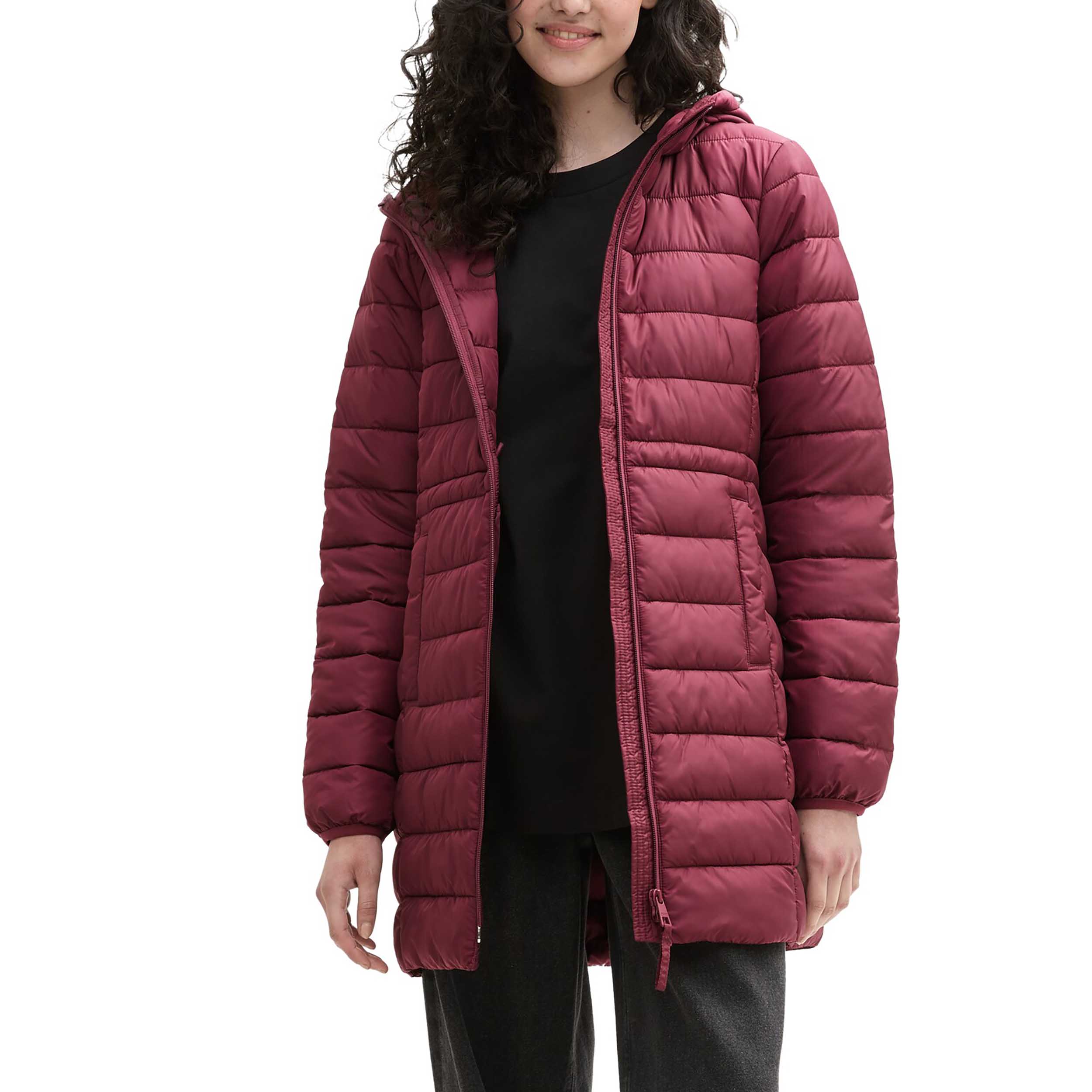 Down jacket Women burgundy Europe EN