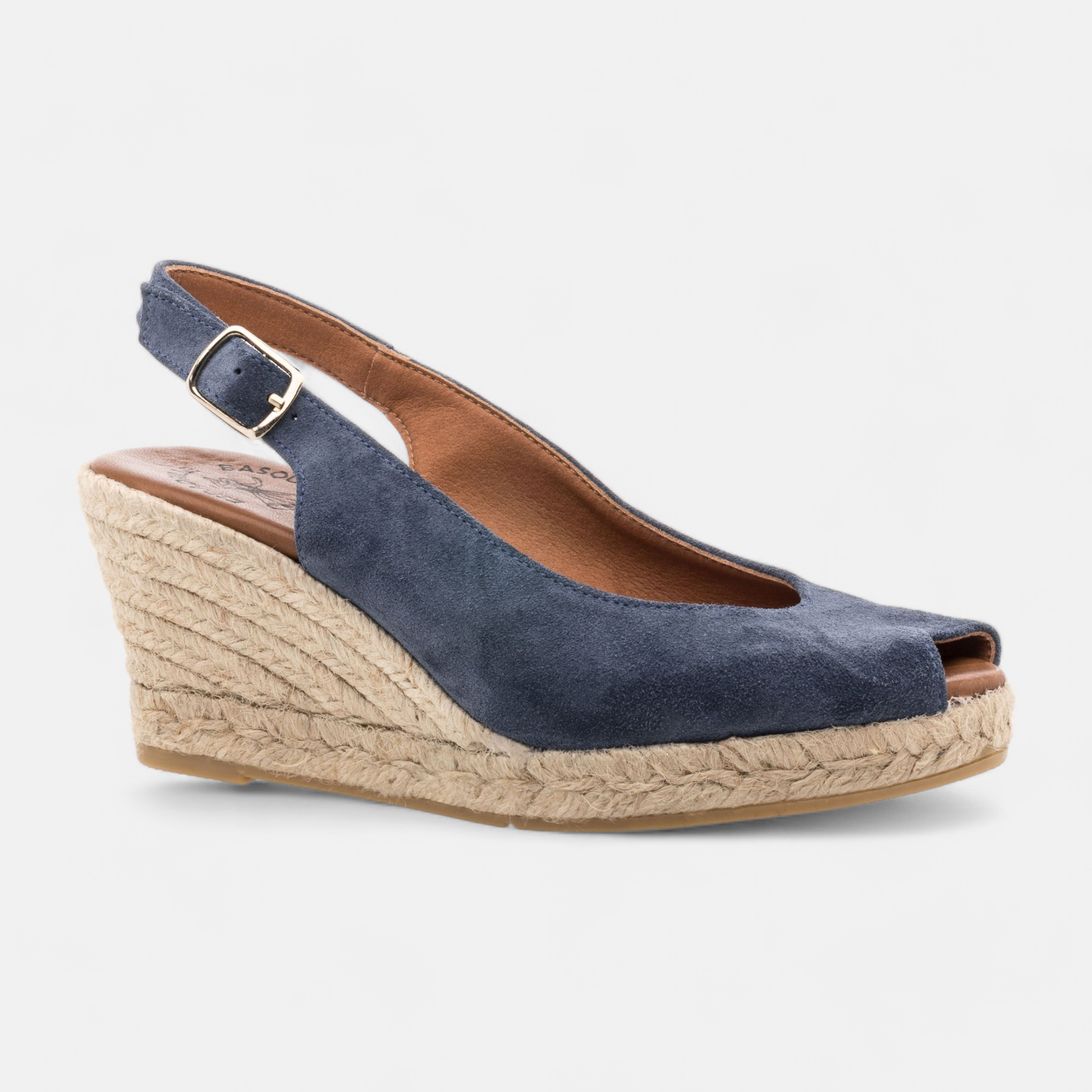 Navy blue wedge pumps online