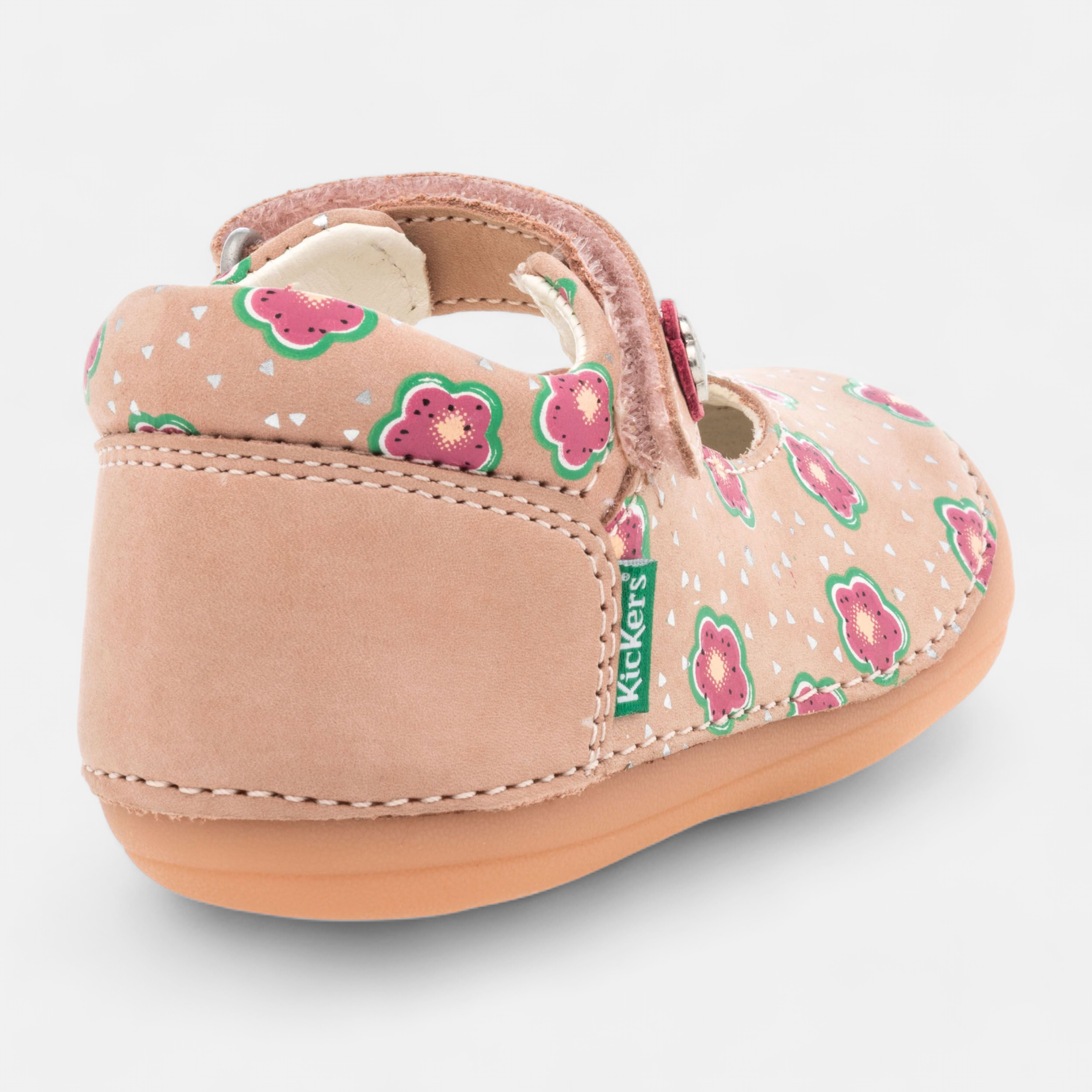 Babies Enfant en cuir rose France FR