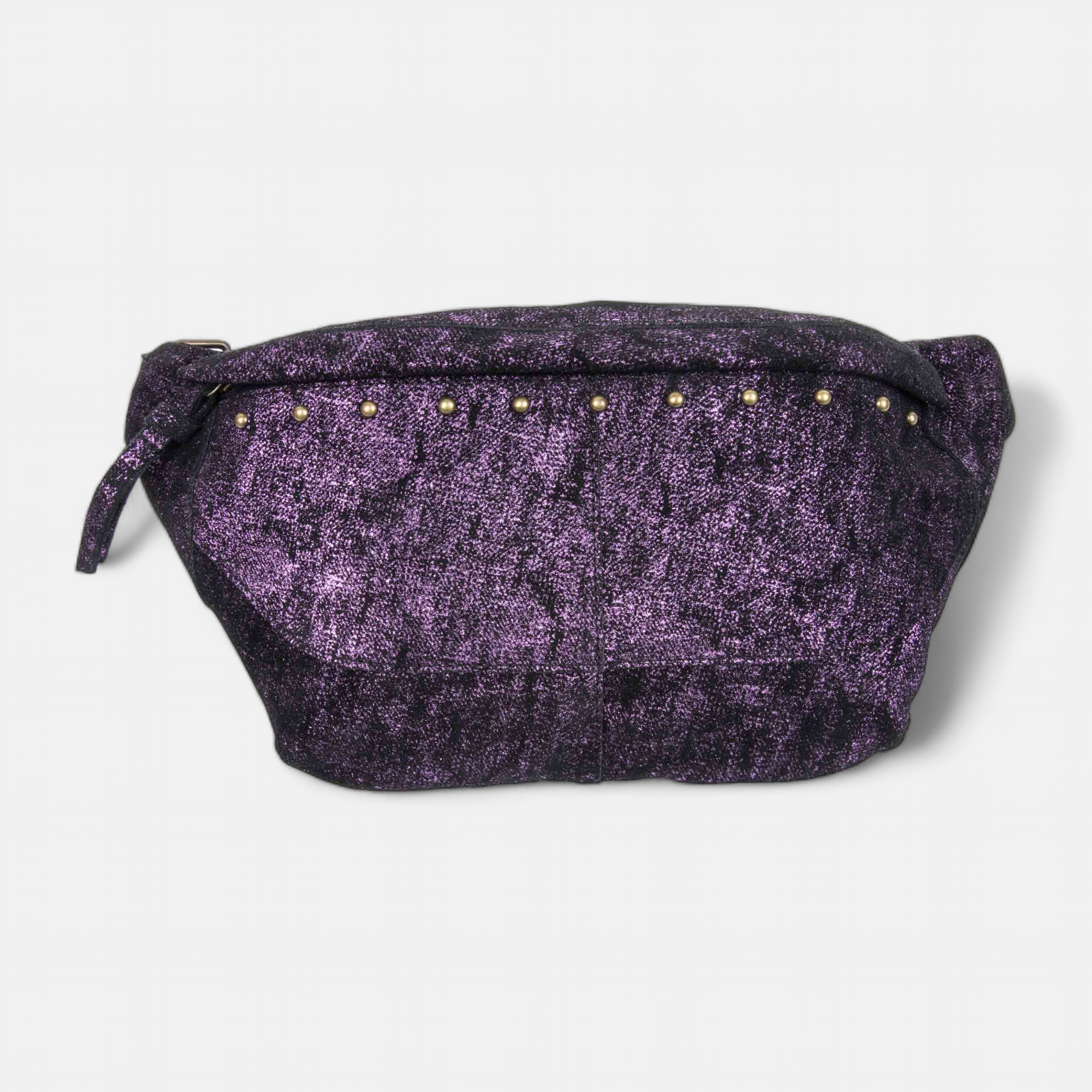 Purple sequin fanny pack sale